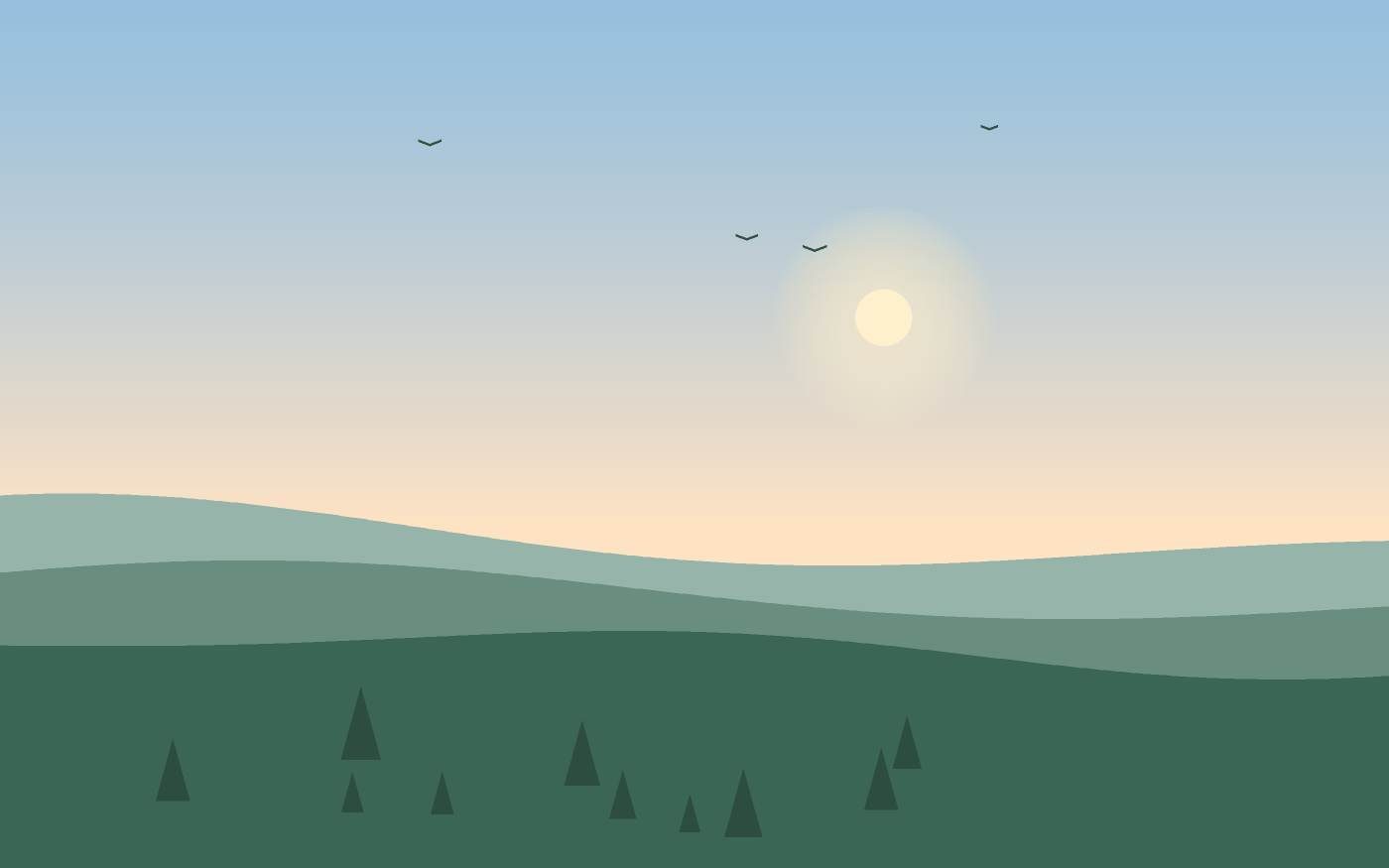 Landskabsillustration