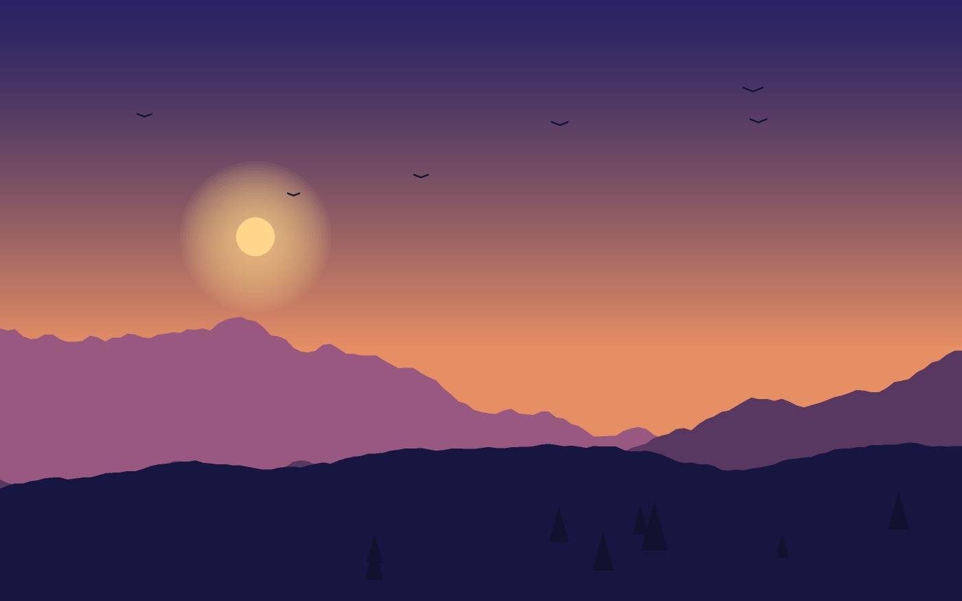 Illustration de paysage