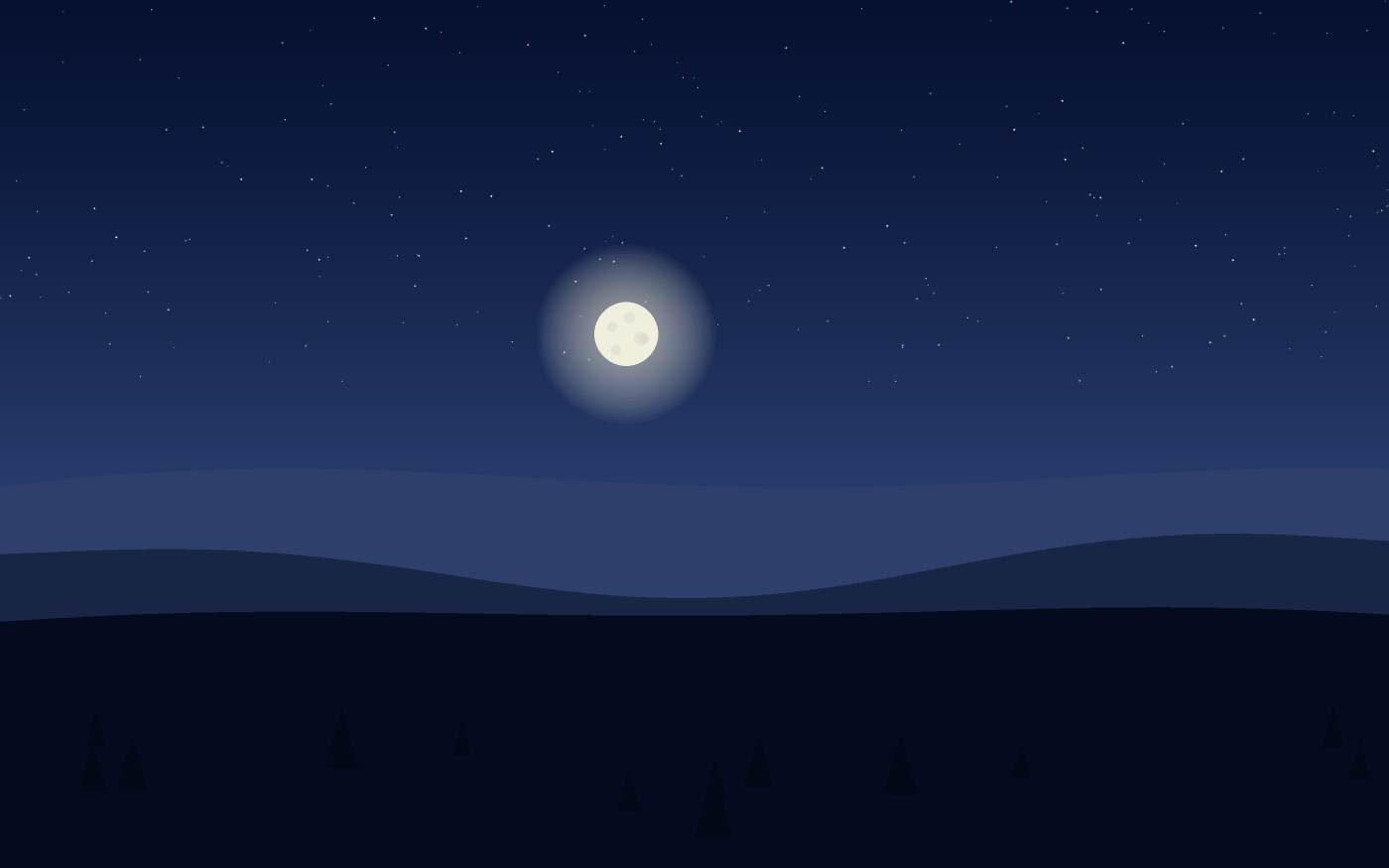 Illustrazione di un paesaggio