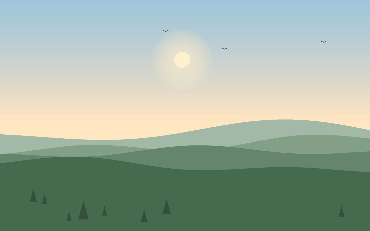 Landskapsillustration