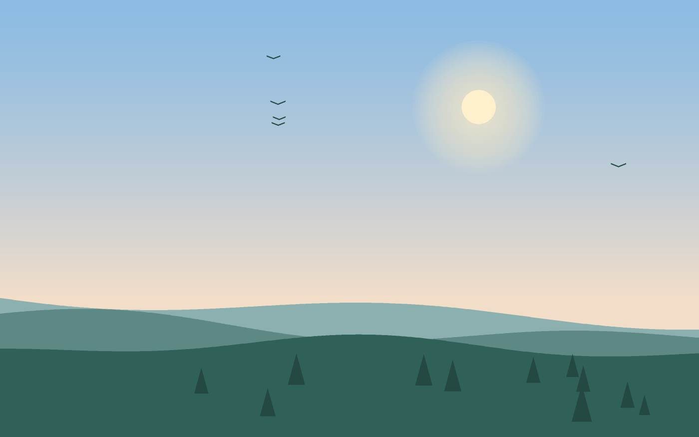 Landskapsillustration